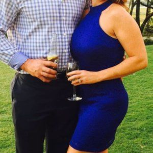 Teeze Me cocktail lace dress, size junior 11